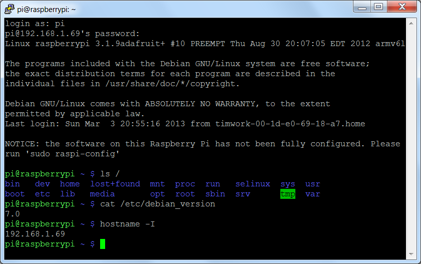 raspberry-pi-ssh-connection